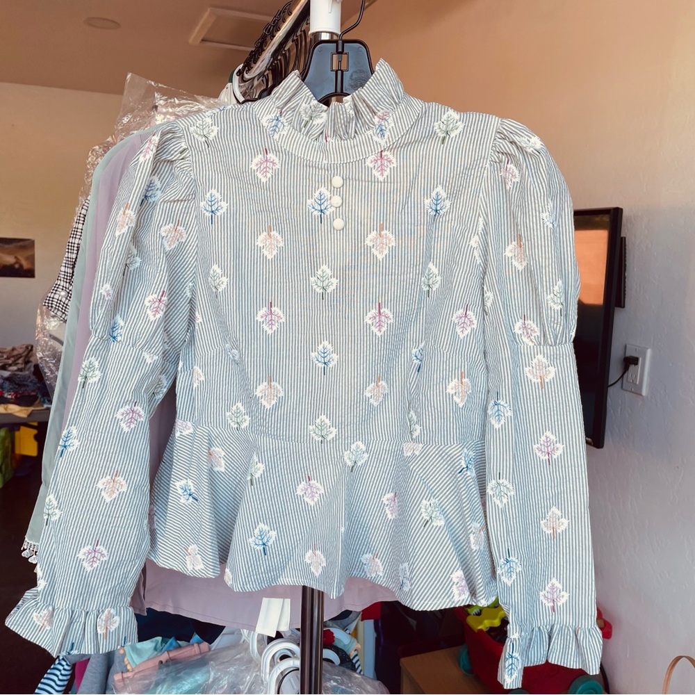 Miss Patina Bow Blouse